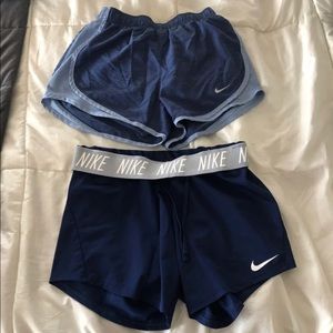 2 Nike shorts